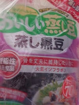 マルヤナギ おいしい蒸し豆 蒸し黒豆 70g