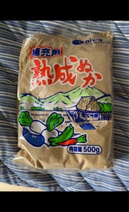 アイワ 補充用 熟成ぬか 袋 500gの商品写真