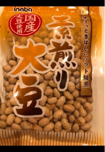 稲葉ピーナツ　素煎り大豆　８０ｇの商品写真