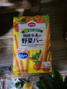 ＣＯＯＰ　国産小麦の野菜バーＣＡ入り　８５ｇの商品写真
