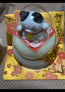 たいまつ お鏡餅 福招き 招き猫 160gの商品写真