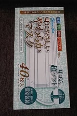 耳にやさしいやわらかマスク ふつう 40枚