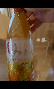 梅乃宿　実りのスパークリングみかん　瓶　２５０ｍｌの商品写真
