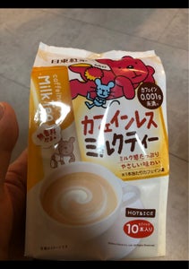 日東 カフェインレスミルクティー 14g×10の商品写真