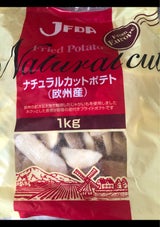 ノースイ ナチュラルカットポテト欧州産 1kg
