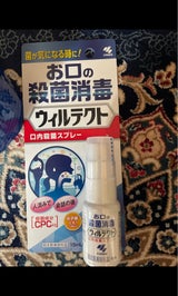 ウィルテクト口内殺菌スプレー 15ml