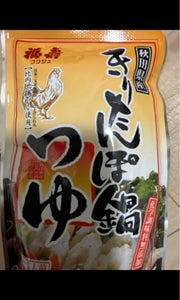 浅利佐助　福寿　レトルトきりたんぽ鍋つゆ　２００ｇの商品写真