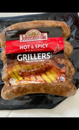 ジョンソンヴィルグリラーホット&スパイシー200g