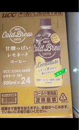 UCC コールドブリューレモネード500ml×24