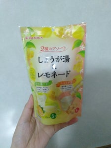 今岡製菓　しょうが湯＆レモネード　１５ｇ×１０の商品写真