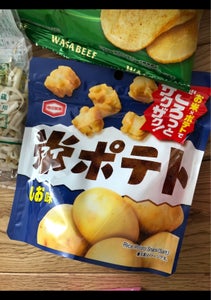亀田製菓　米ポテトしお味　５０ｇの商品写真