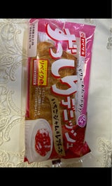 ヤマザキ ずっしりデニッシュ(いちごジャム&レアチ