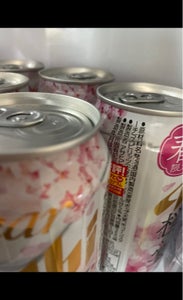 クリアアサヒ　桜の宴　缶　３５０ｍｌ×６×４の商品写真