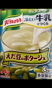クノールカップＳ冷たい牛乳でえだ豆のポタ３６．３ｇの商品写真