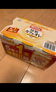 アサヒ　ワンダ特製カフェオレ　缶　１８５ｇ×５の商品写真