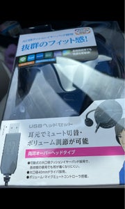 ＵＳＢヘッドセット　ブラックＨＳ−ＨＰ２８ＵＢＫの商品写真