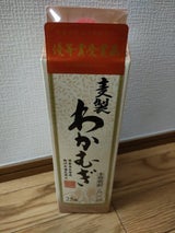 刈干 25度 乙 わかむぎ パック 1.8L