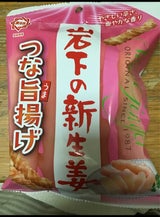 ひざつき製菓 岩下の新生姜つな旨揚げ 40g
