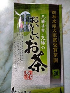 大井川茶園　おいしいお茶銀　１００ｇのレビュー画像