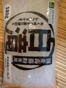 サーチ 国産白滝 180gの商品写真