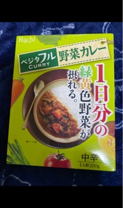 ハチ　ベジタフル　野菜カレー　２００ｇの商品写真