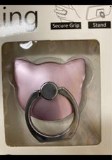 不二貿易 スマートフォンリングネコ