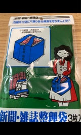 サニパック 新聞整理袋 3枚