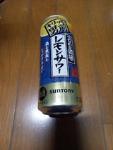 こだわり酒場のレモンサワーキリッと男前 500ml