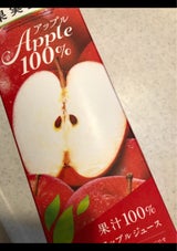 トモエ乳業 りんごジュ—ス100 1000ml