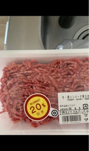 セントラルＦ　牛・豚ハンバーグ用挽肉　２５０ｇの商品写真