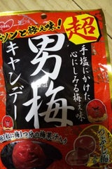 ノーベル製菓 超男梅 70g