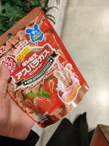 ギンビス　いちごチョコしみミニアスパラ　４０ｇの商品写真