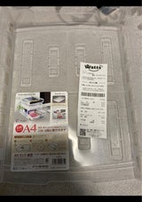 サナダ A4ラック縦型 クリア