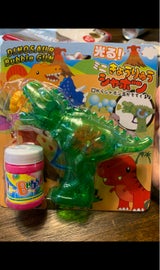 光る!ミニ恐竜シャボン 210-260