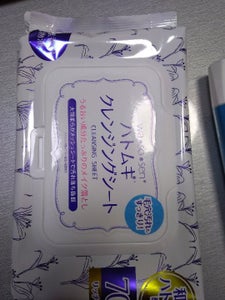 ハトムギクレンジングシート 70枚の商品写真