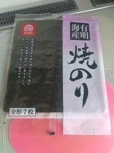 ドースイ　有明産焼のり　７枚の商品写真