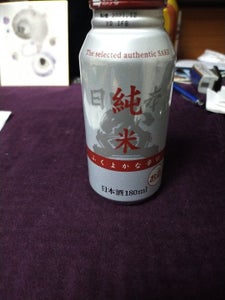 日本盛　純米　ボトル缶　１８０ｍｌのレビュー画像