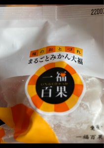 清光堂 一福百果 まるごとみかん大福 1個の商品写真