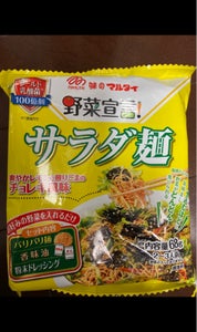 マルタイ　野菜宣言サラダ麺　チョレギ風味　６８ｇの商品写真