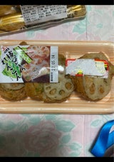 川上食品 はさんで枝豆入りれんこん 3枚