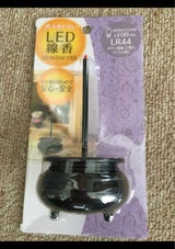 グリーンオーナメント LED線香 1P