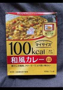 大塚食品　マイサイズ　和風カレー　１００ｇの商品写真