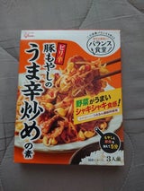 グリコ バランス食堂豚もやしのうま辛炒めの素70g