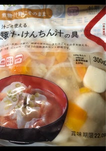 エコライフ　豚汁・けんちん汁の具　３００ｇの商品写真