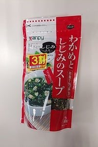 加藤　わかめとしじみのスープ　６０ｇの商品写真