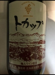 十勝ワイン トカップ 赤 ミニ 瓶 200mlの商品写真