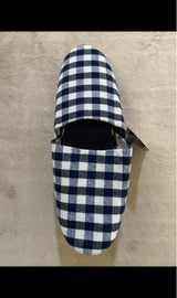 リビングスリッパ ギンガムチェック 1足