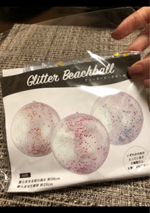 日本パール加工 ビーチボールグリッター26CMの商品写真