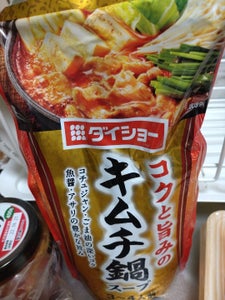 ダイショー　キムチ鍋スープ　７５０ｇの商品写真