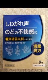 響声破笛丸料エキス顆粒KM 9包